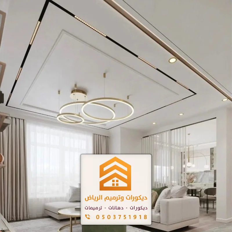 معلم فوم الرياض 0503751918 تصميم وتركيب ديكورات فوم بالرياض 33 تركيب زوايا فوم استيل حي العزيزية بالرياض