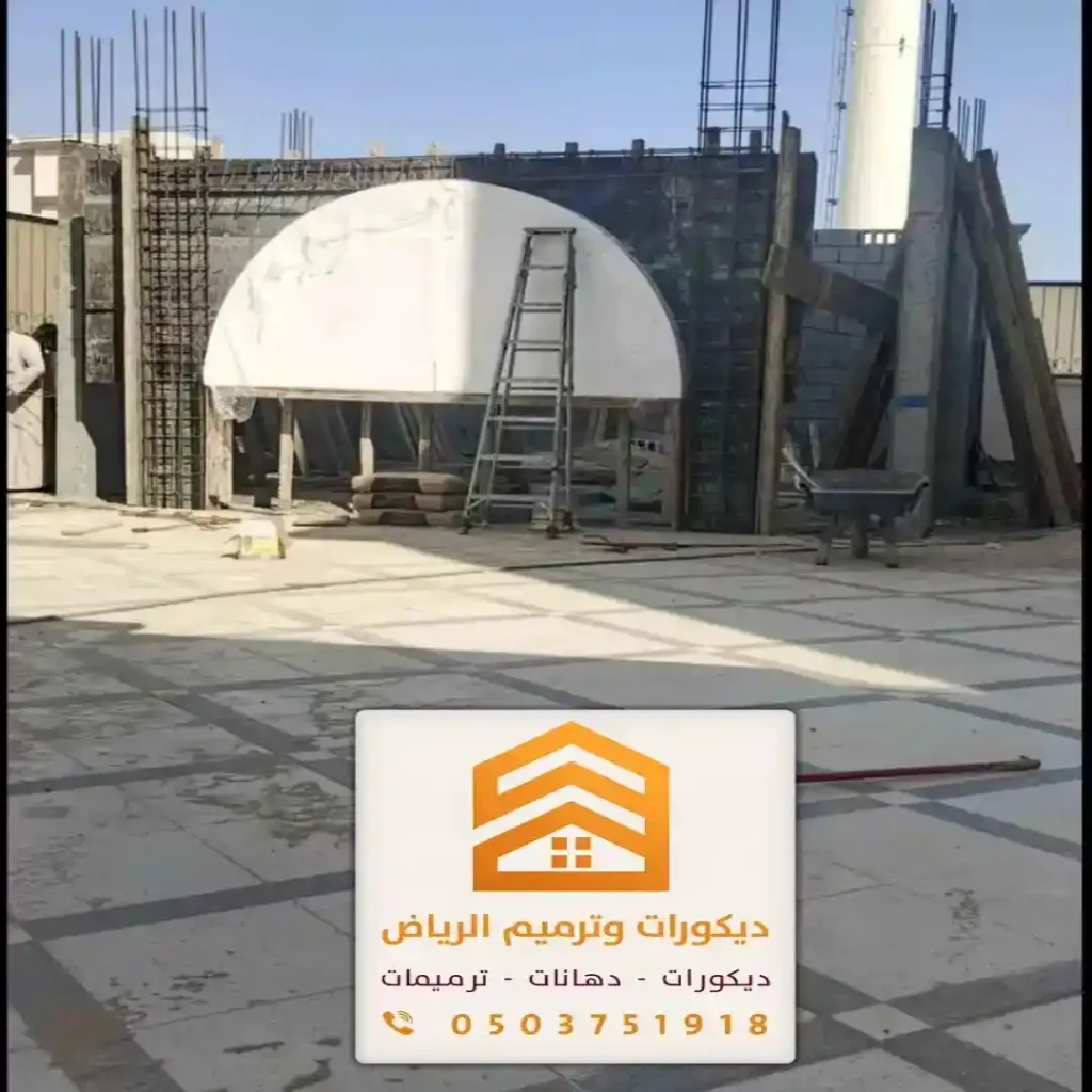 بناء ملاحق في الرياض 0503751918 تصميم وتنفيذ ملاحق خارجية بأفضل الحلول 22 مجلس خارجي في شمال الرياض في حي حطين